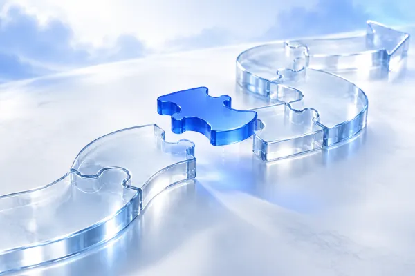 Illustration générée sur le thème : Les avantages d’un logiciel sur mesure, sous conditions.